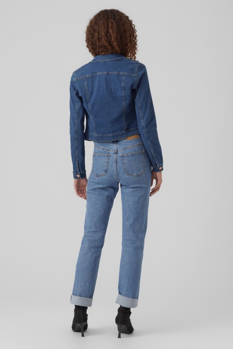 Vero Moda vmluna ls slim dnm jacket mix ga no
